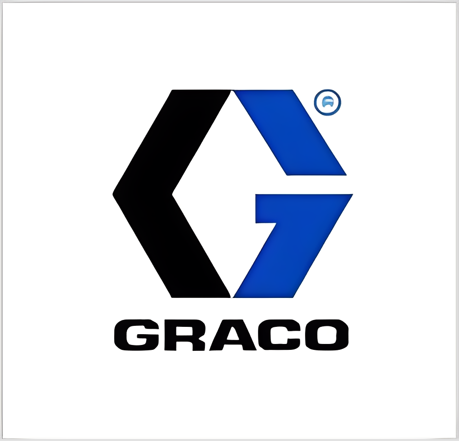 Graco logo with blue and black design.